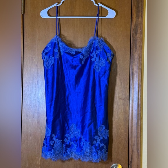 Victoria's Secret Other - Victoria's Secret Royal Blue Chemise